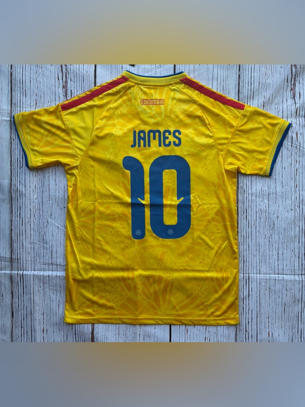 Colombia Home soccer James #10 Jersey for Men